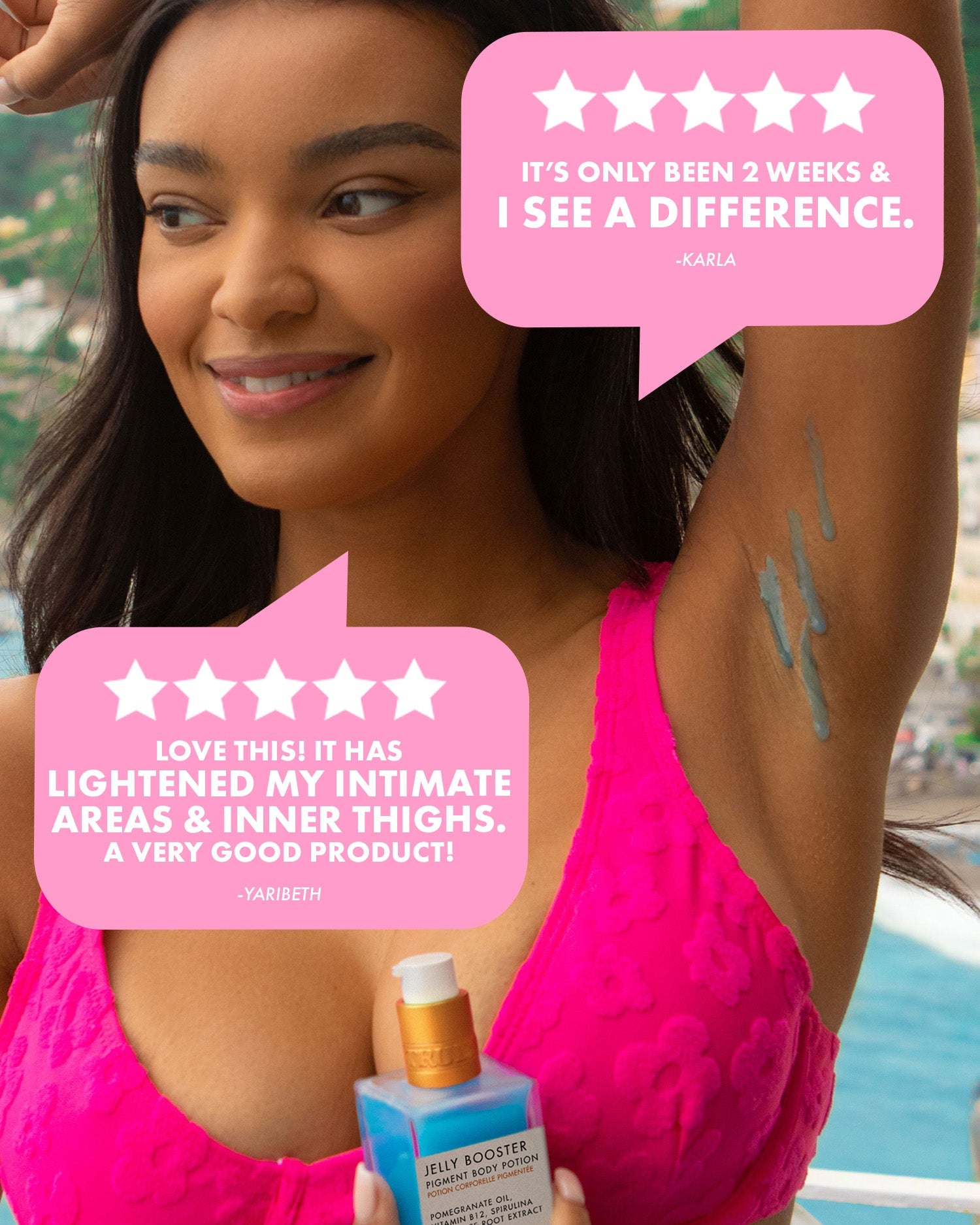 Jelly Booster Pigment Body Potion Targeted Brightening + Discoloration Treatment
