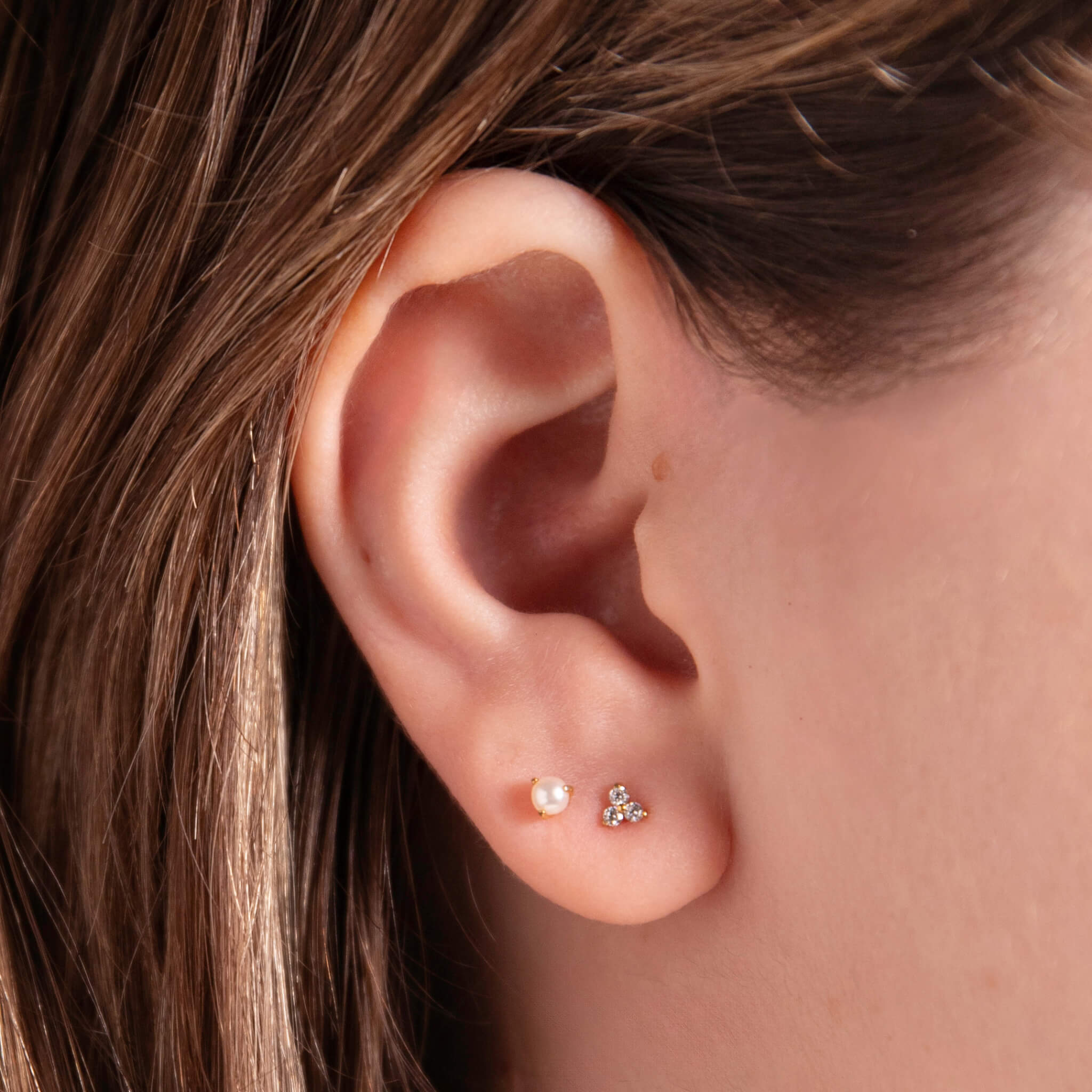 zCrystal Trinity Nap Earrings