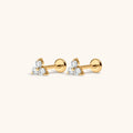 zCrystal Trinity Nap Earrings