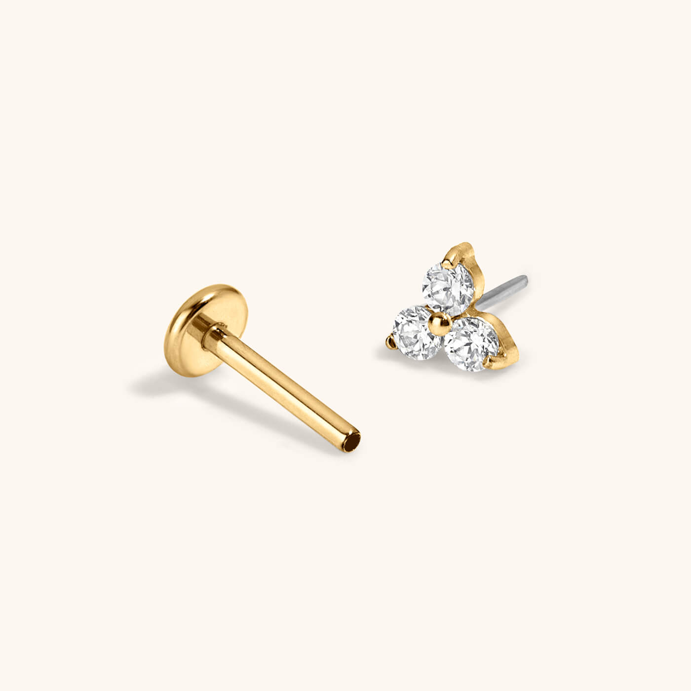 zCrystal Trinity Nap Earrings
