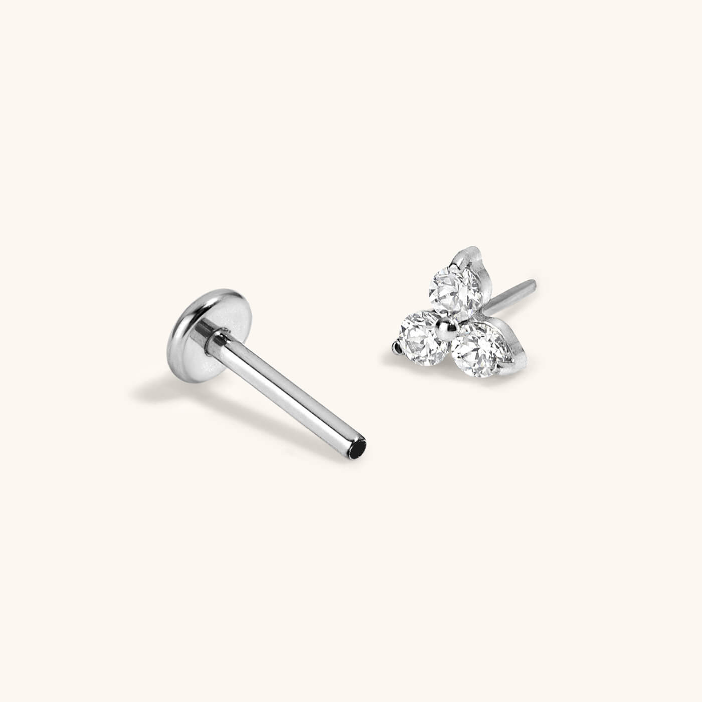 zCrystal Trinity Nap Earrings